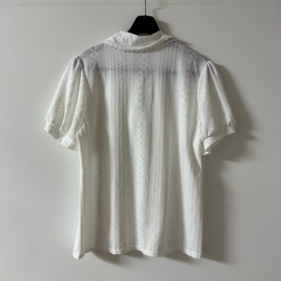 새상품 여자 진주 카라넥 반팔 상품이미지4