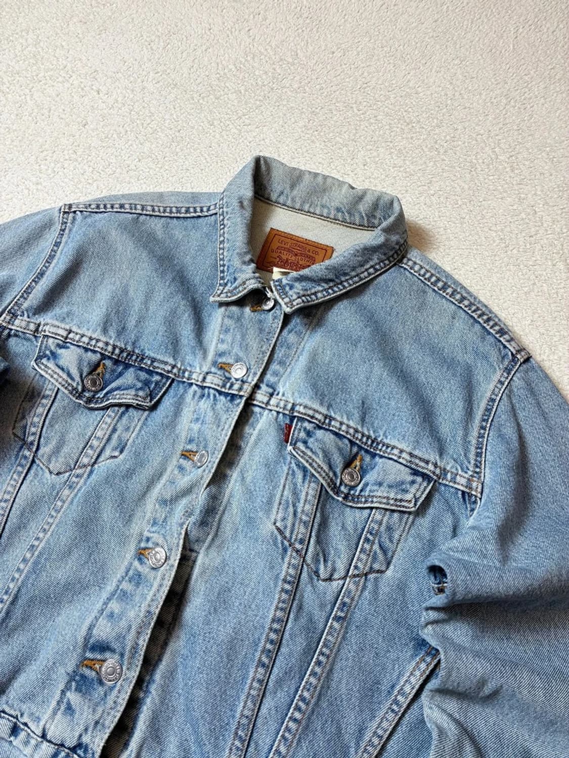 리바이스 90's USA 데님 트러커 자켓 PN8010 상품이미지2