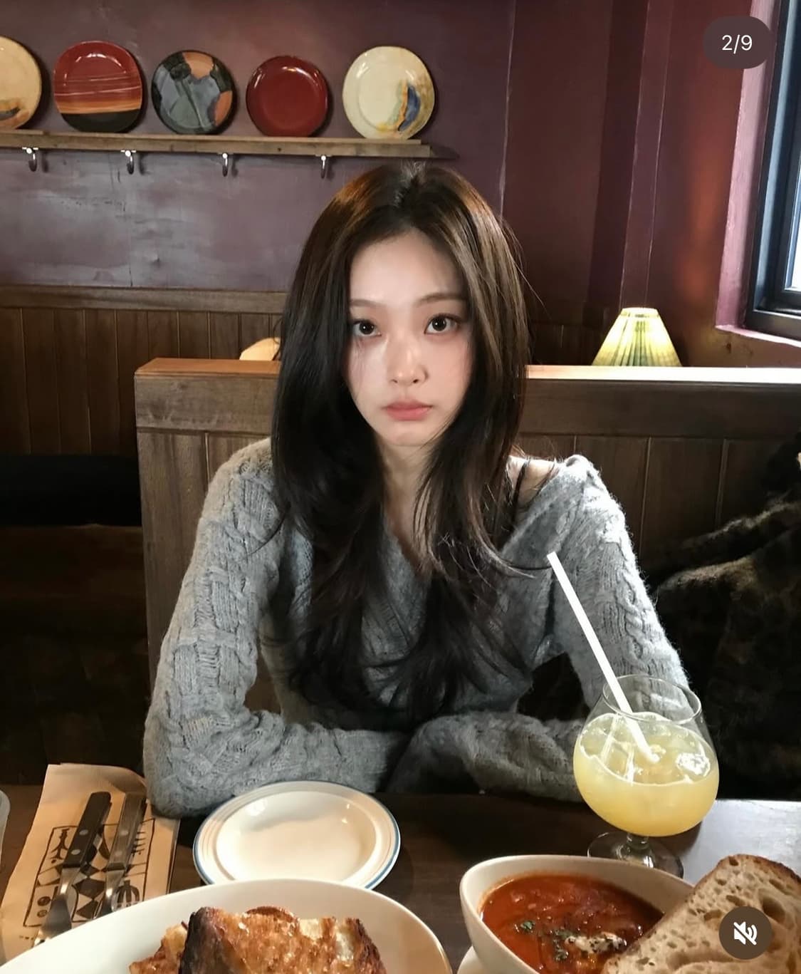 자라 후드 언밸런스 니트 스웨터 상품이미지1