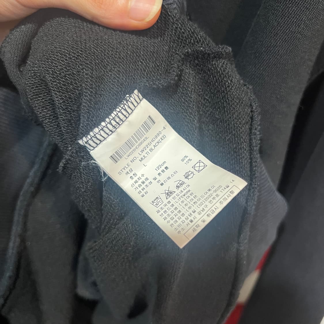 [L]라이프워크 후드티 상품이미지4