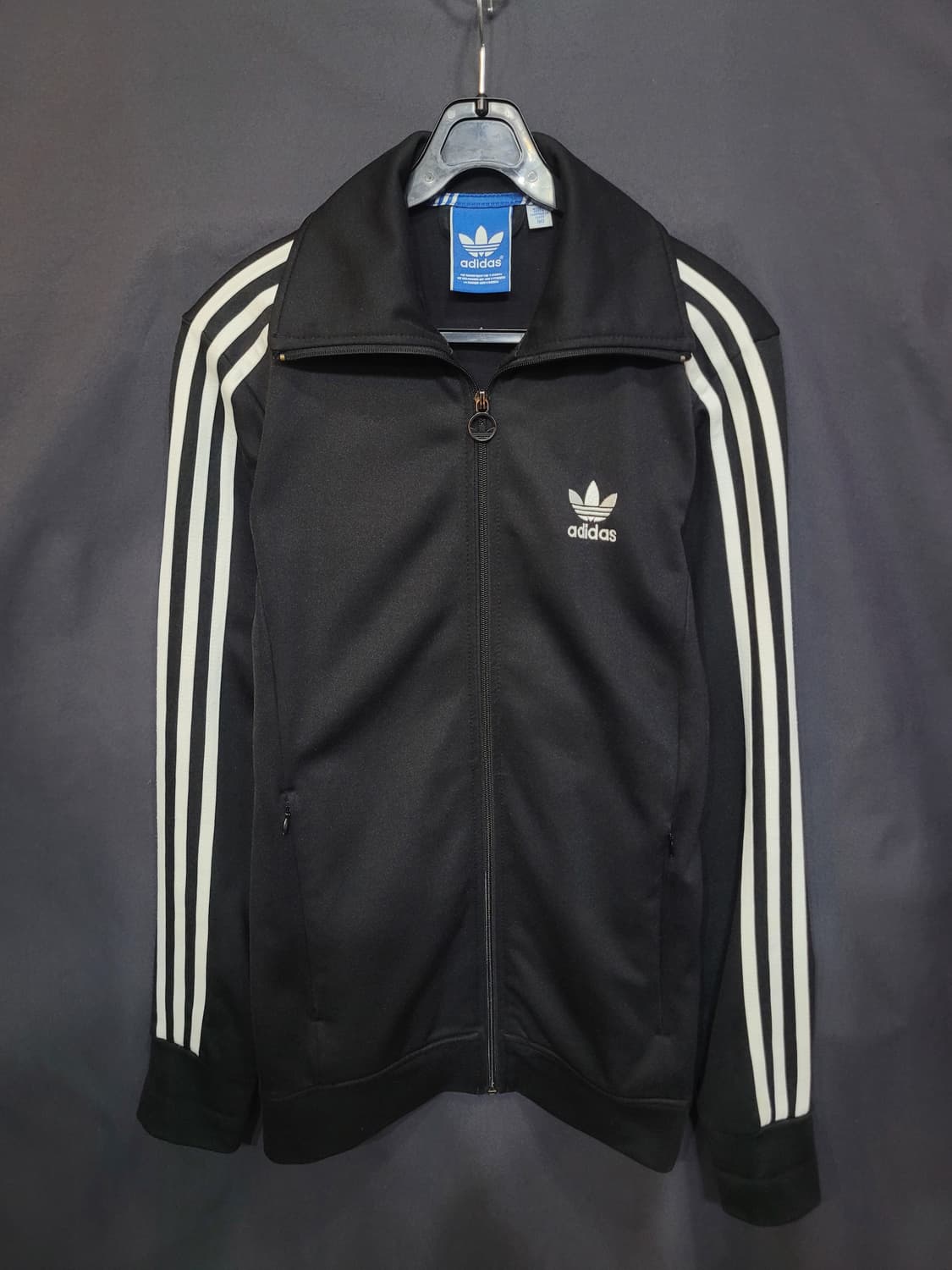 아디다스 불꽃 파이어버드 검흰 유로파 트랙탑 져지  상품이미지1