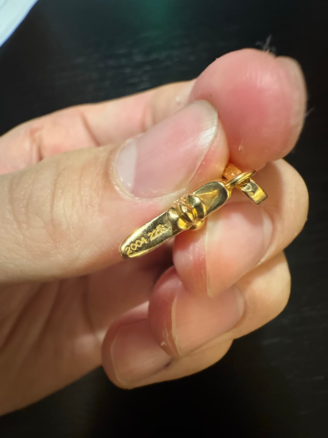 크롬하츠 22k 베이비 팻 파베 다이아 한스룸 상품이미지3