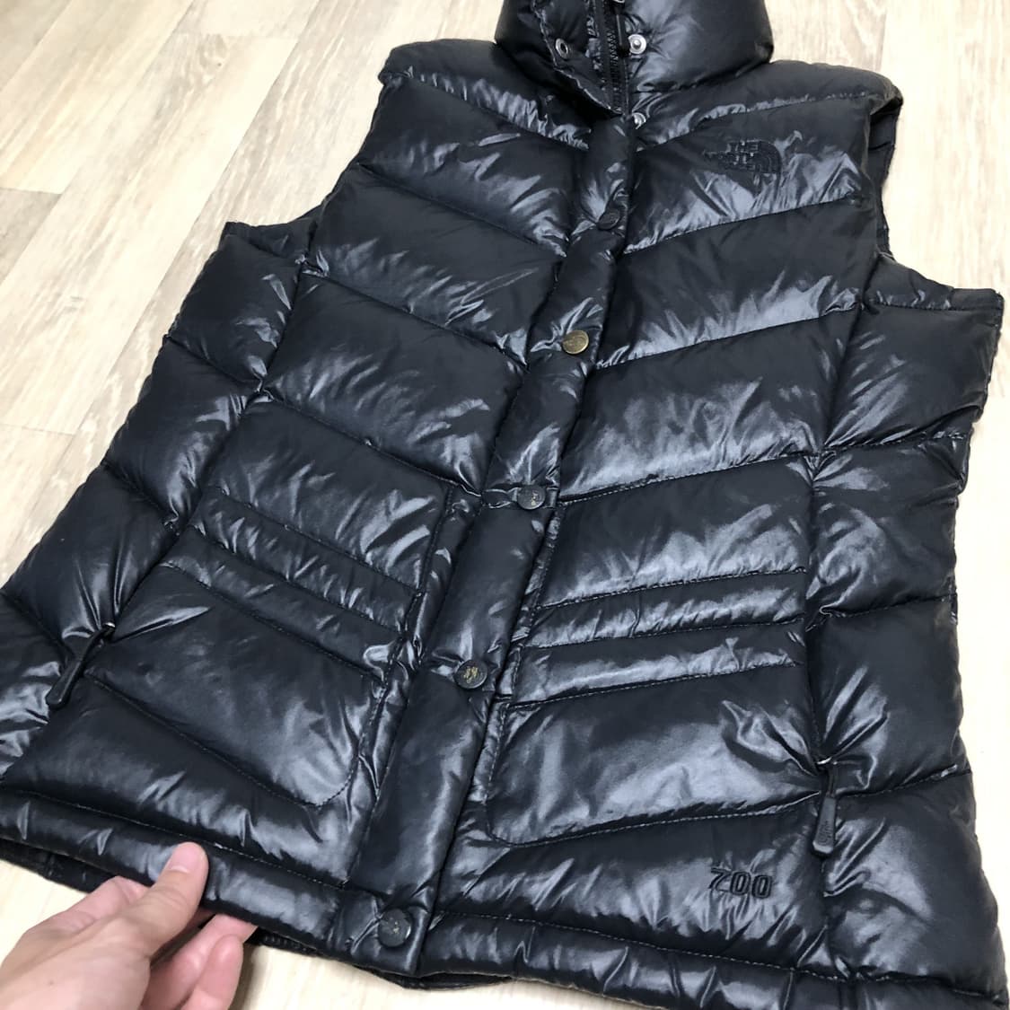 (우먼스 M) 노스페이스 NORTH FACE 700 구스다운 눕시 베스트 상품이미지5