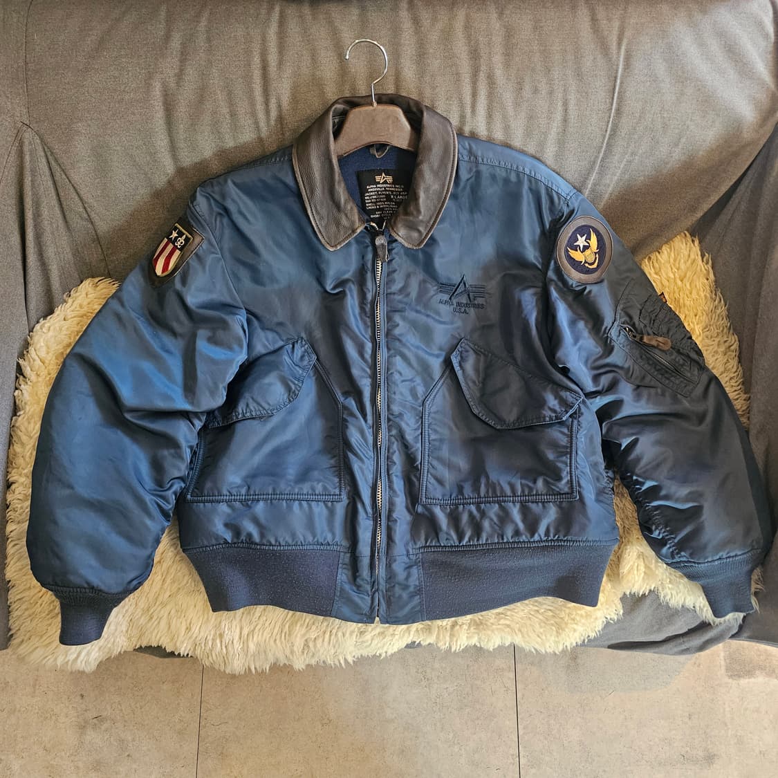 알파인더스트리 cwu45p 항공자켓 점퍼 상품이미지1