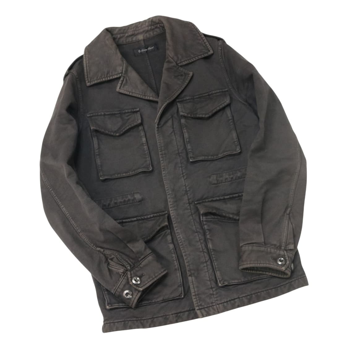 라운지 리자드  빈티지 워싱 견장 자켓 상품이미지1