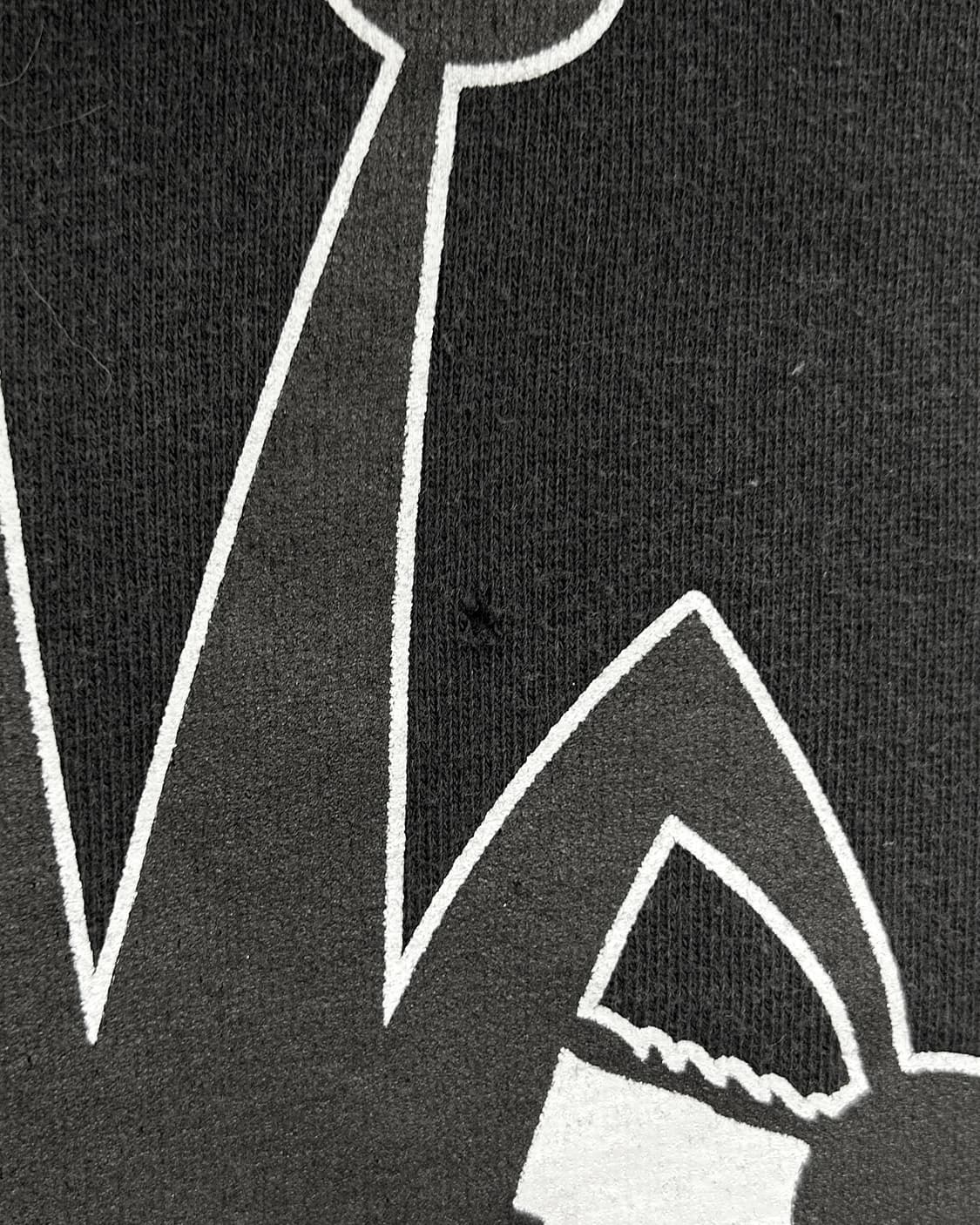 스투시 X 카파 시그마 00s  크라운 스웻 후드집업 블랙  상품이미지7