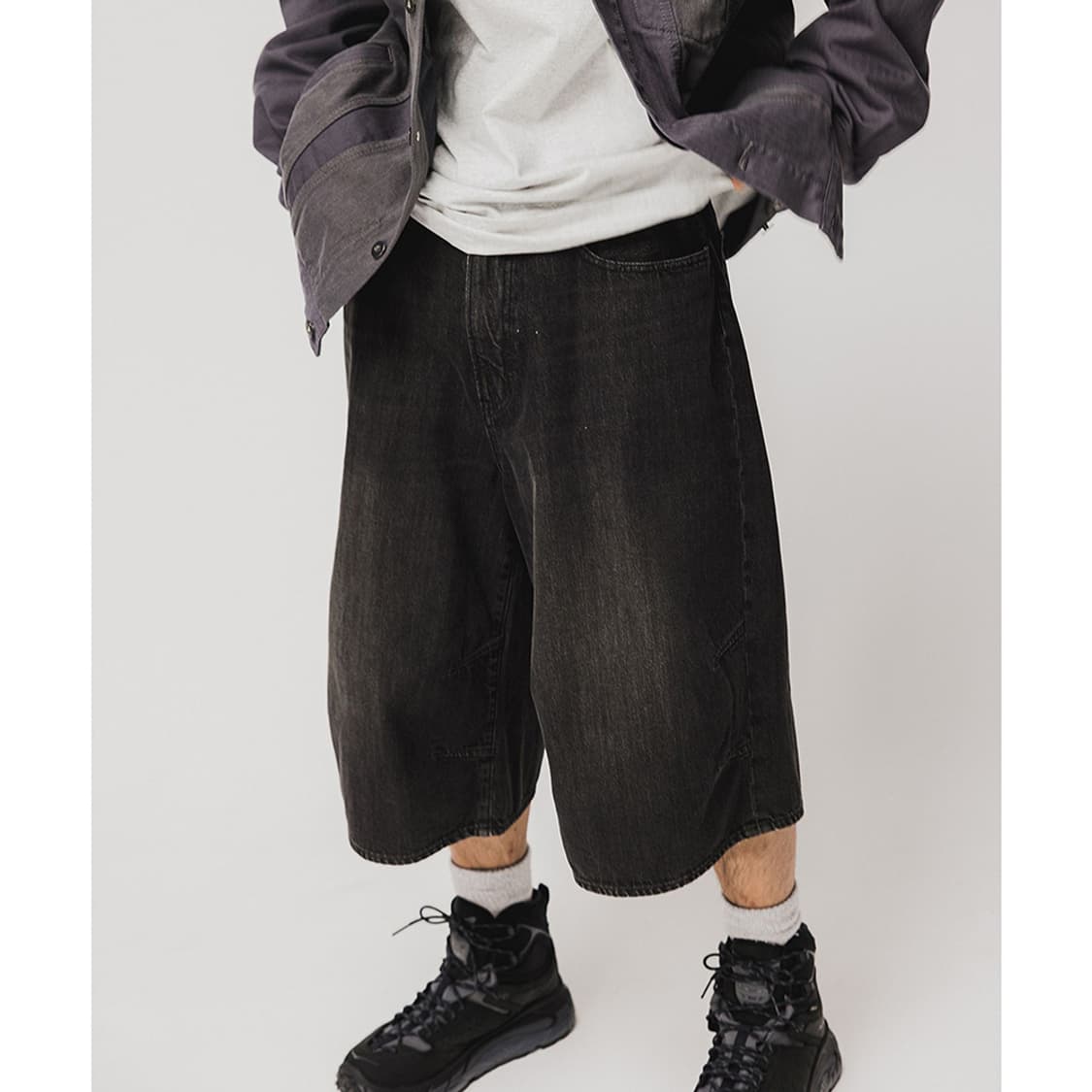 BEAMS Capri Denim Pants 상품이미지5
