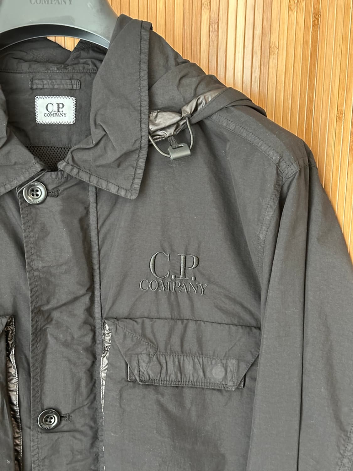 씨피컴퍼니 플랫 나일론 고글 셔츠 자켓 상품이미지5