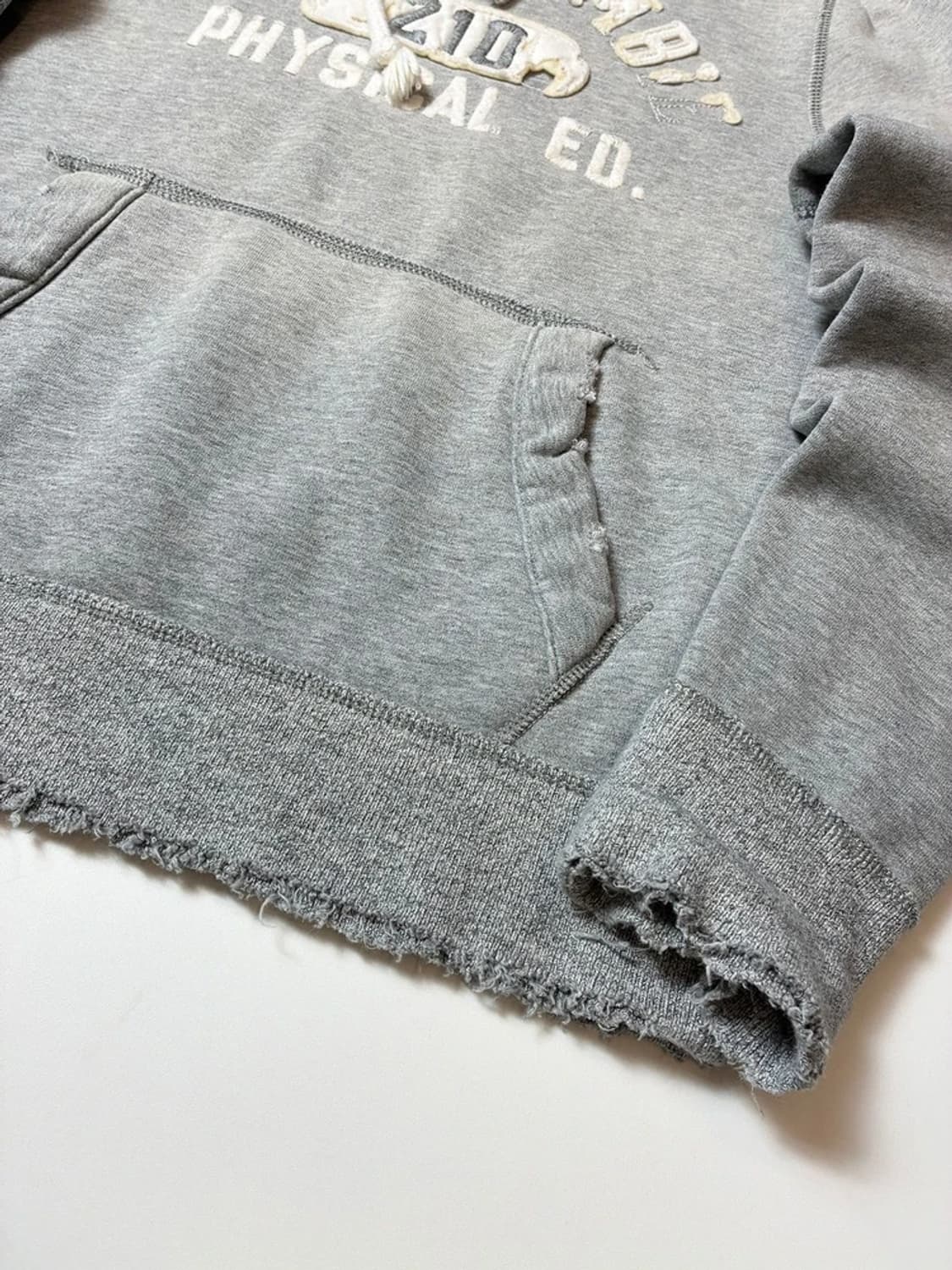 아베크롬비 00's Y2K 자수 로그 후드티 PN9358 상품이미지4