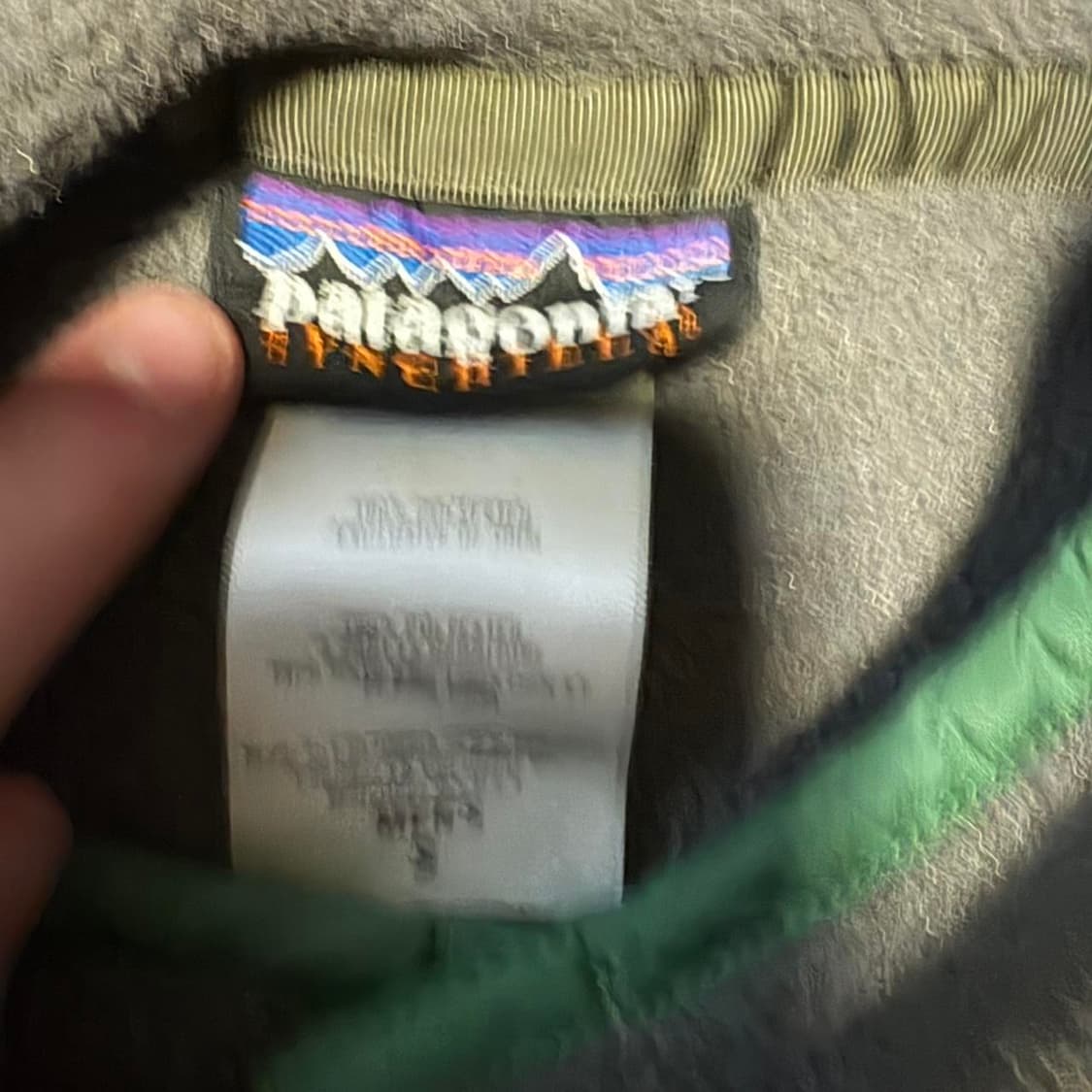 13FW 파타고니아 클래식 신칠라 스냅-티 플리스 풀오버 올리브/그린 상품이미지3