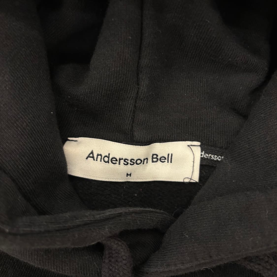 앤더슨 벨 빅로고 프린팅 후드티 상품이미지4