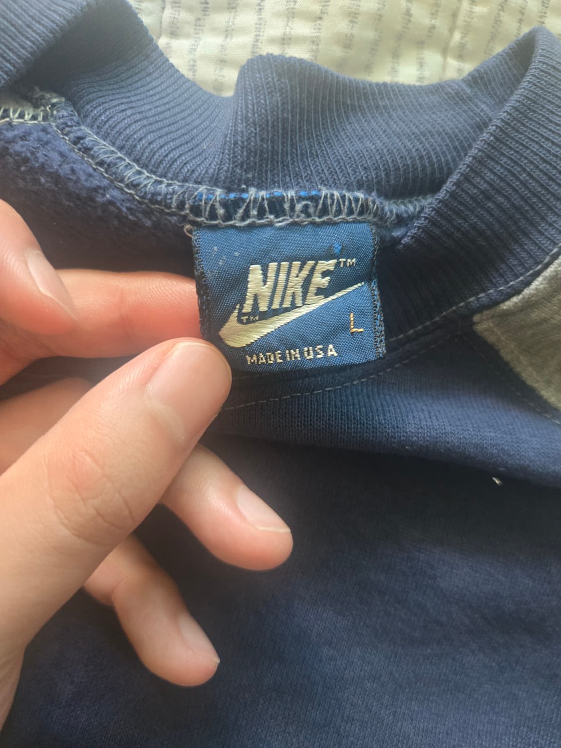 80s Nike USA made 스웻셔츠 상품이미지3