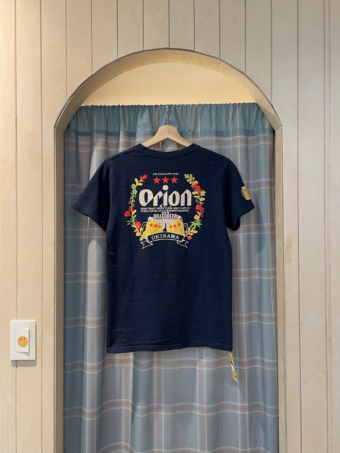 일본 오리온 드래프트비어 프린팅티셔츠 상품이미지1