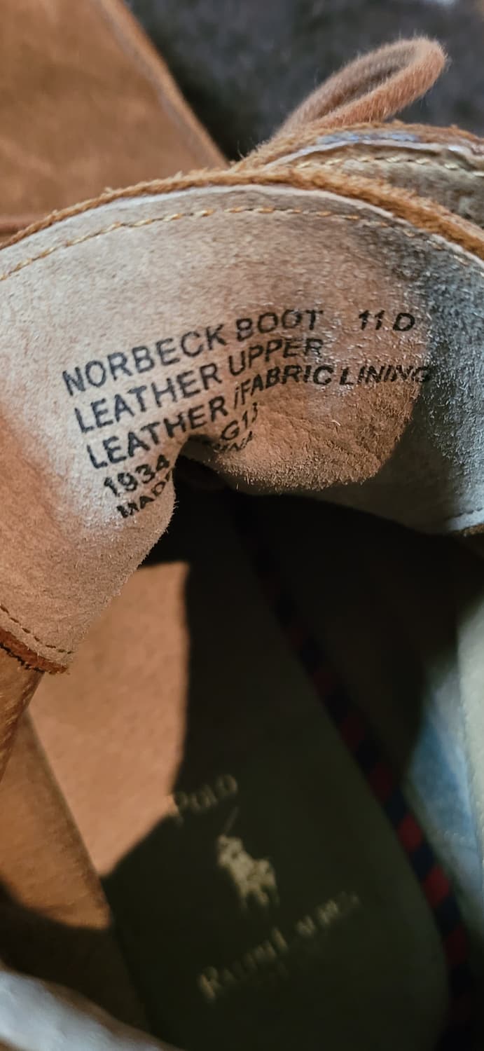 폴로 랄프로렌 남성용 스웨이드 앵글 부츠(11D) 상품이미지9