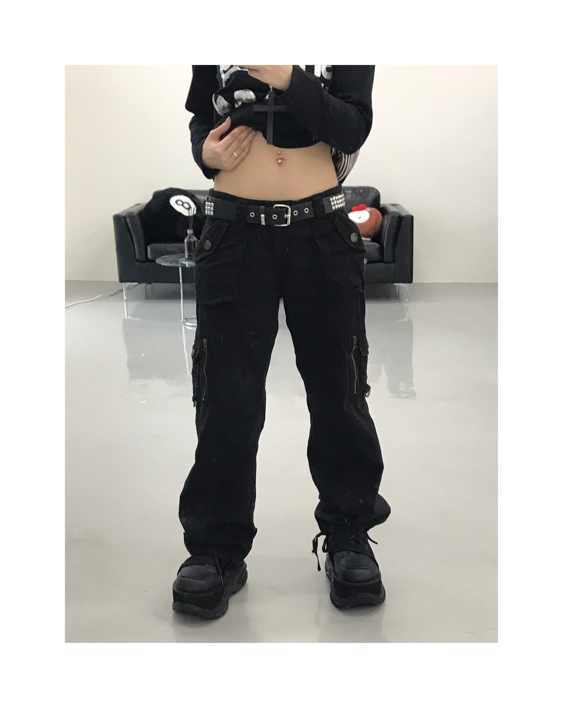 Jpn Y2k detail Cargo Pants 상품이미지1