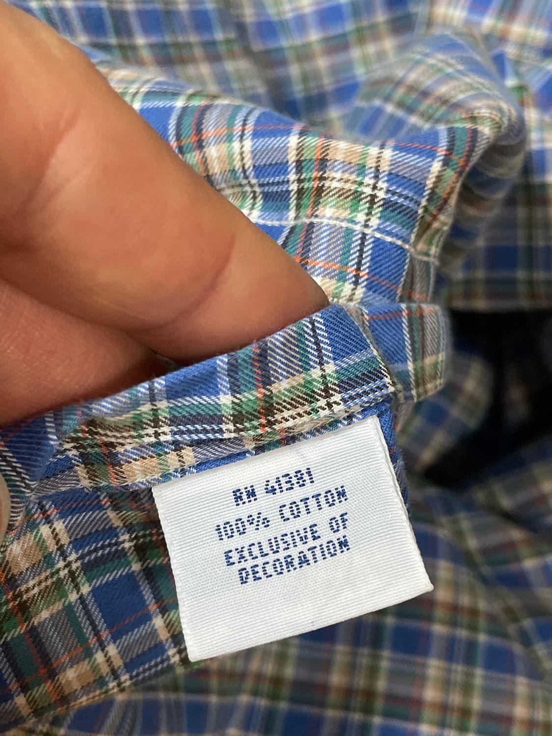 폴로 랄프로렌 체크 셔츠 상품이미지4