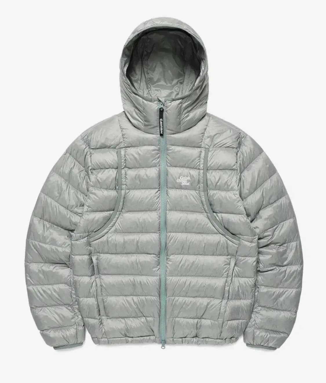 카비시 경량패딩 다운 자켓 겨울아우터 카키 상품이미지1