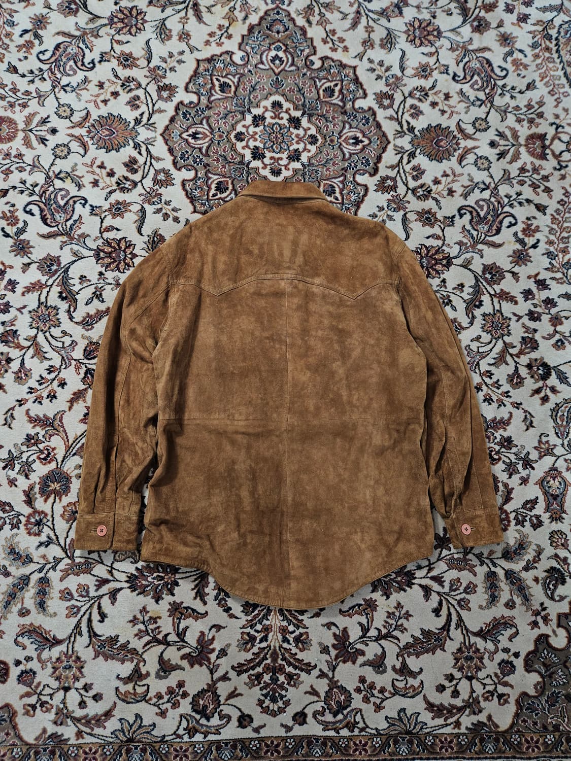 WM Leather 스웨이드 웨스턴 셔츠 L 상품이미지4