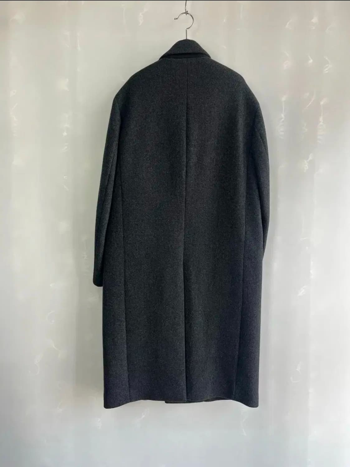 시스템옴므 한섬 울100% 더블 롱코트 남성 100 사이즈 상품이미지2