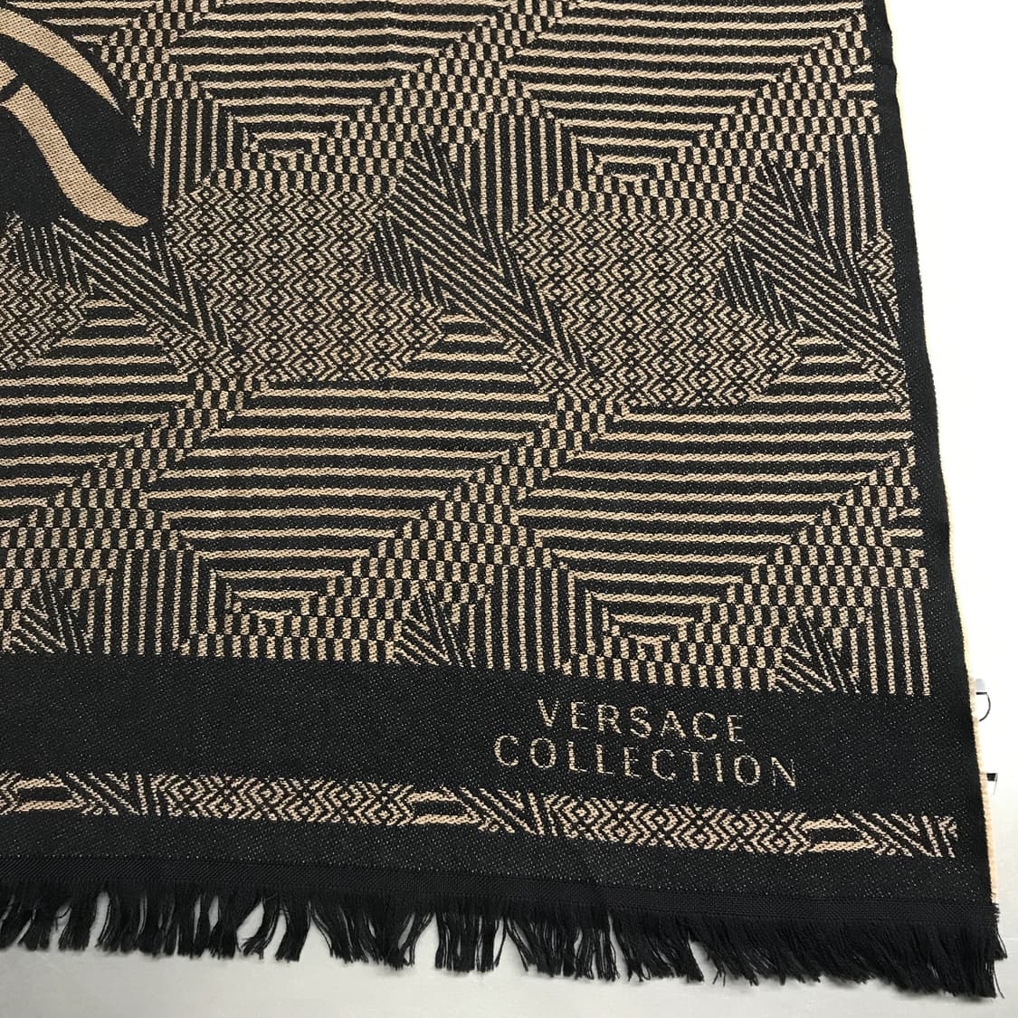 베르사체 메두사 머플러 브라운 상품이미지4