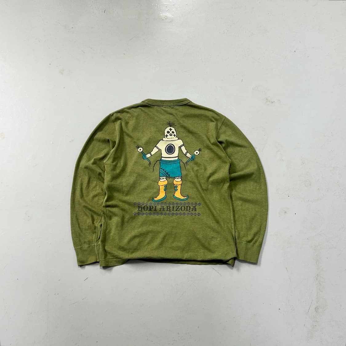 인디언 모터사이클 콘초 프린팅 롱슬리브  상품이미지2