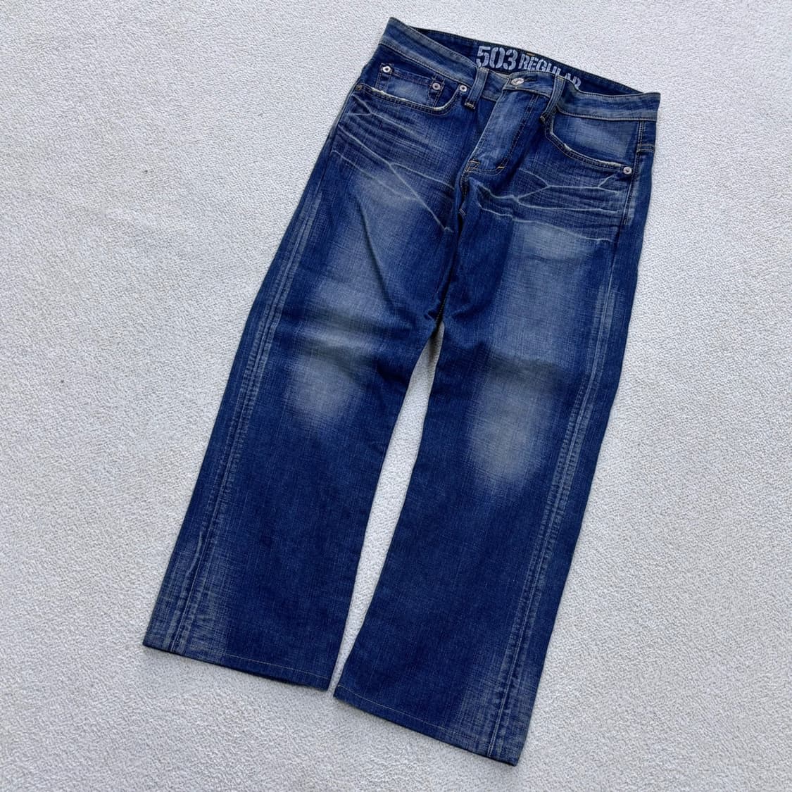 33 에드윈 503 블루 트립 데님 팬츠 0423E 상품이미지1