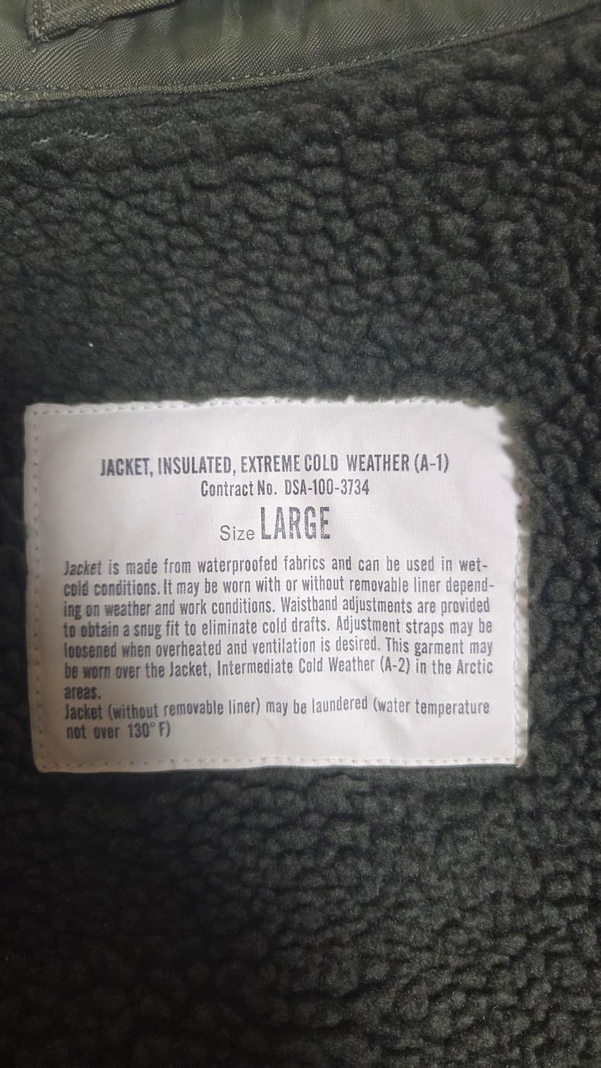 60s 70s 베트남전 오리지널 USN A-1 덱자켓 라지 상품이미지2