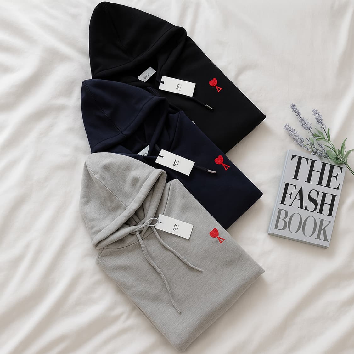 AMI 아미 하트 로고 후드티 남여공용 병행수입 새상품 상품이미지1