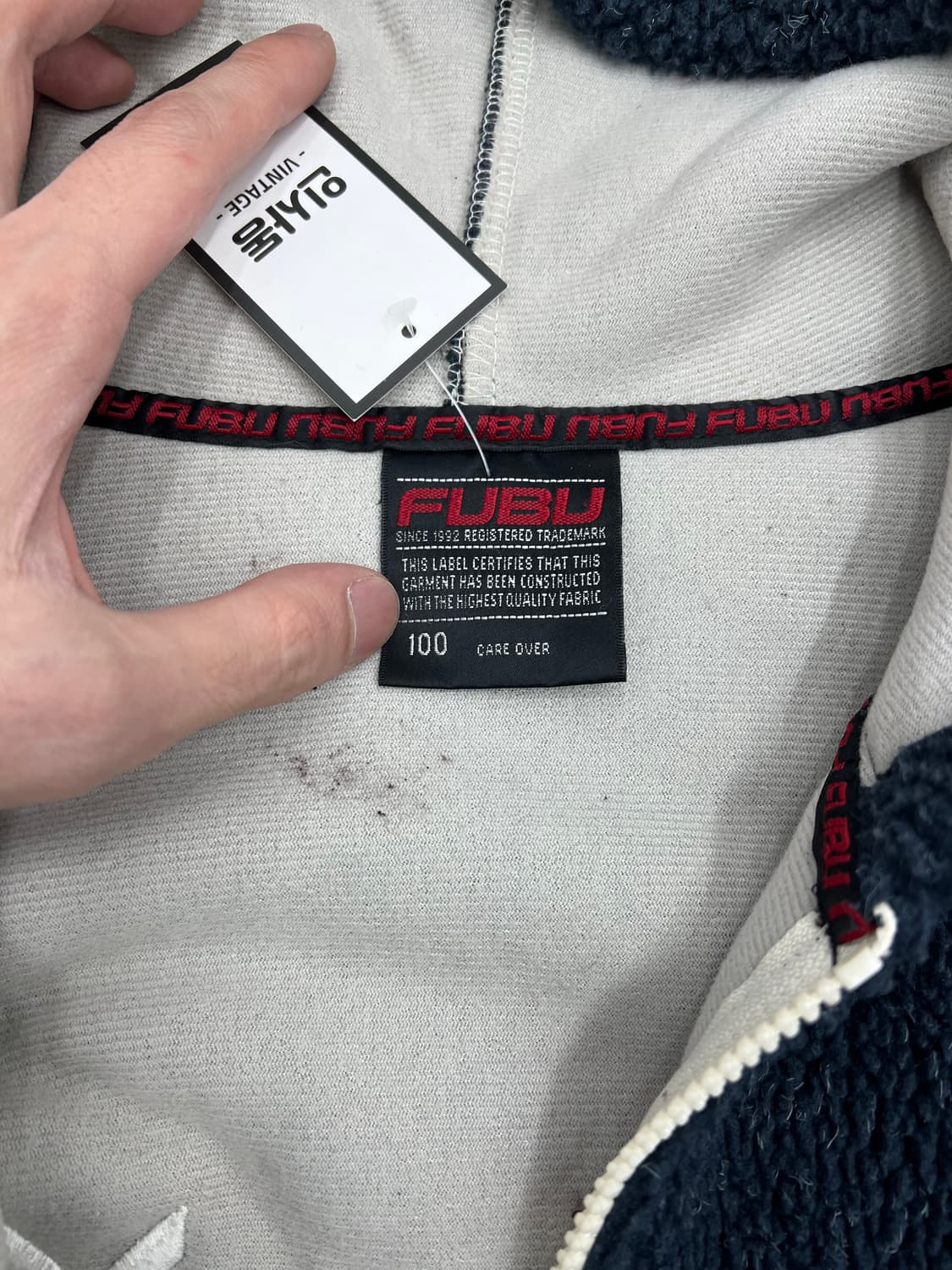 후부 플리스 후드 자켓 상품이미지4