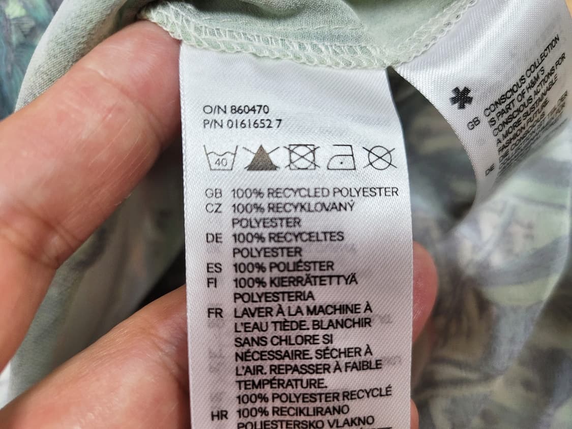 H&M CONSCIOUS 블라우스 55 새상품 상품이미지8