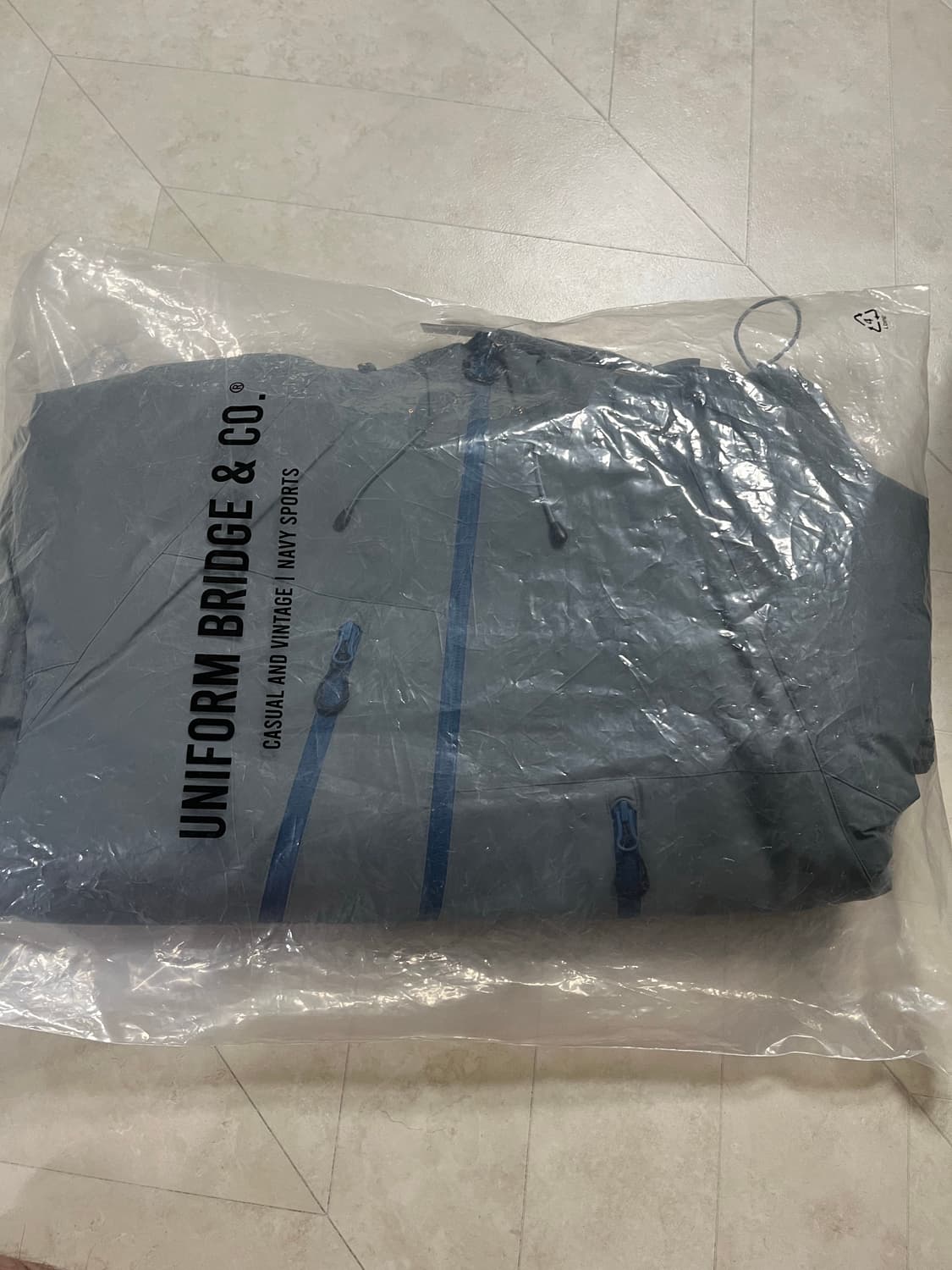 새상품(L)유니폼브릿지 PT 집 후드 파카 그레이 상품이미지7