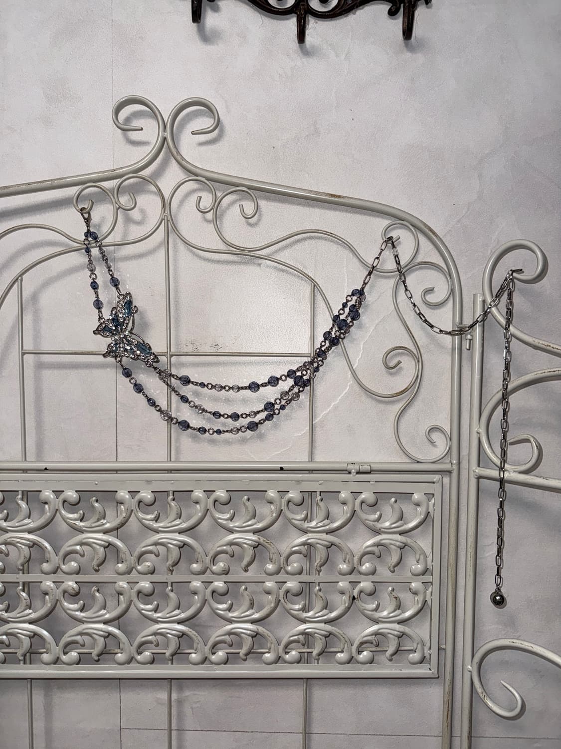 Blue fairy butterfly cubic chain belt 상품이미지1