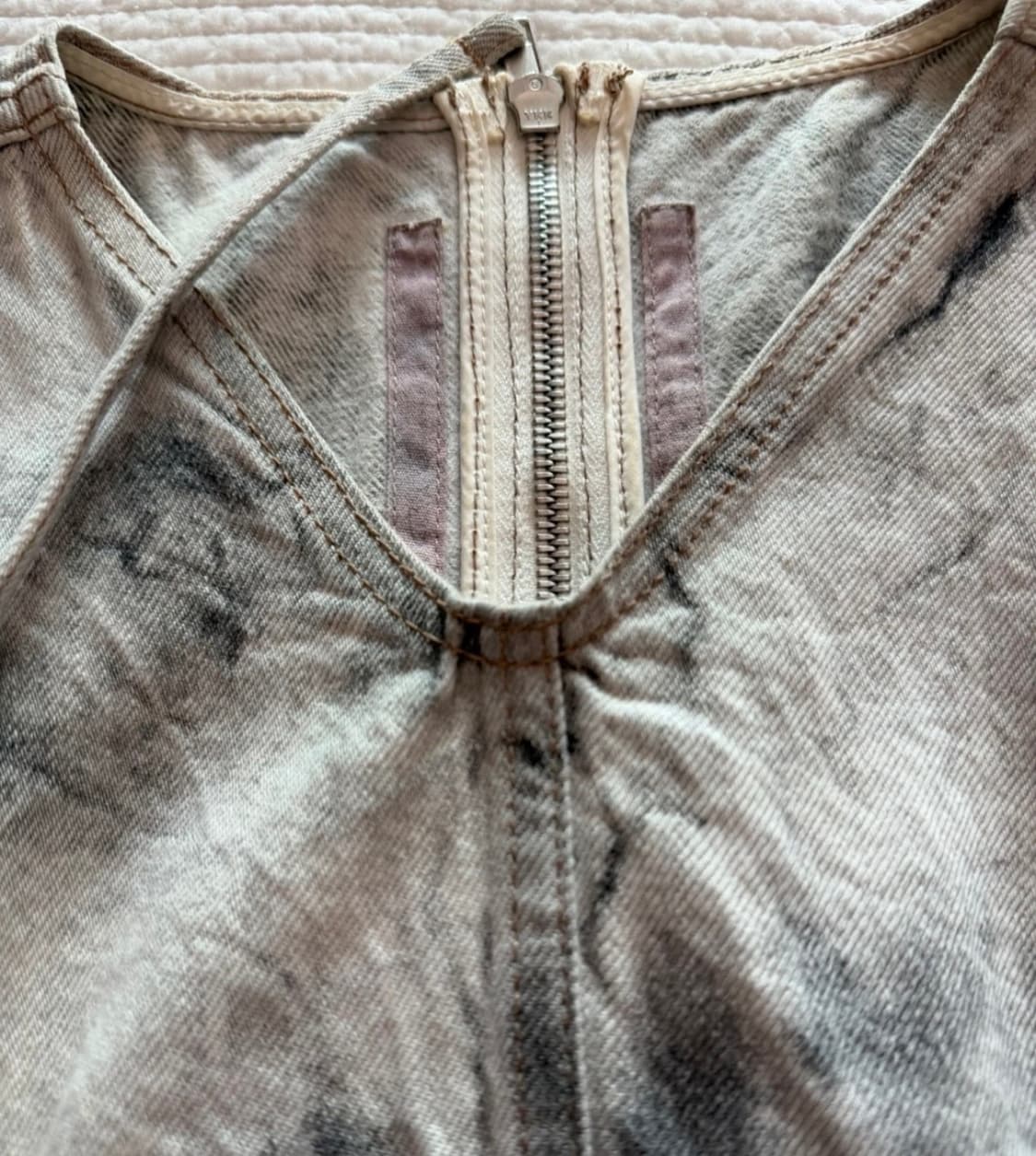 릭오웬스 데님 드레스 38 상품이미지2