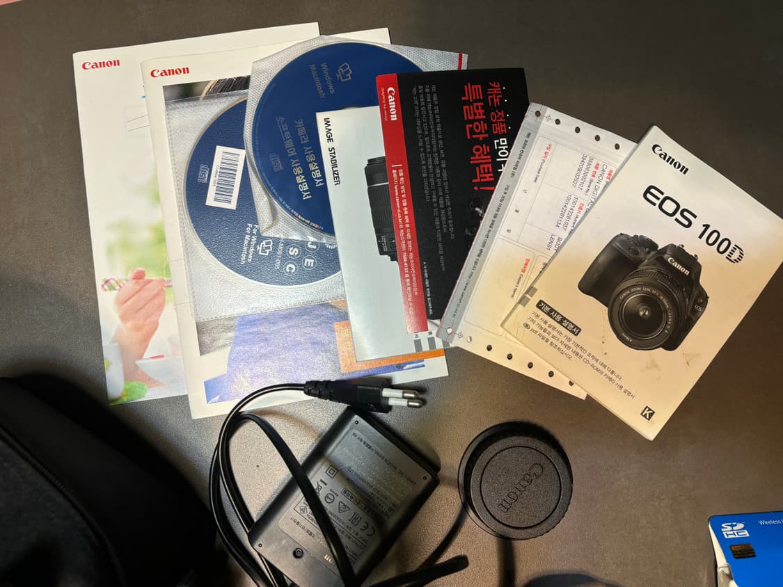 캐논 EOS 100D 화이트 DSLR 카메라 상품이미지8