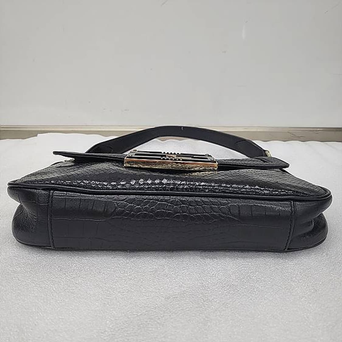 닥스 블랙 레더 토트겸용 숄더백 26x17cm 상품이미지5
