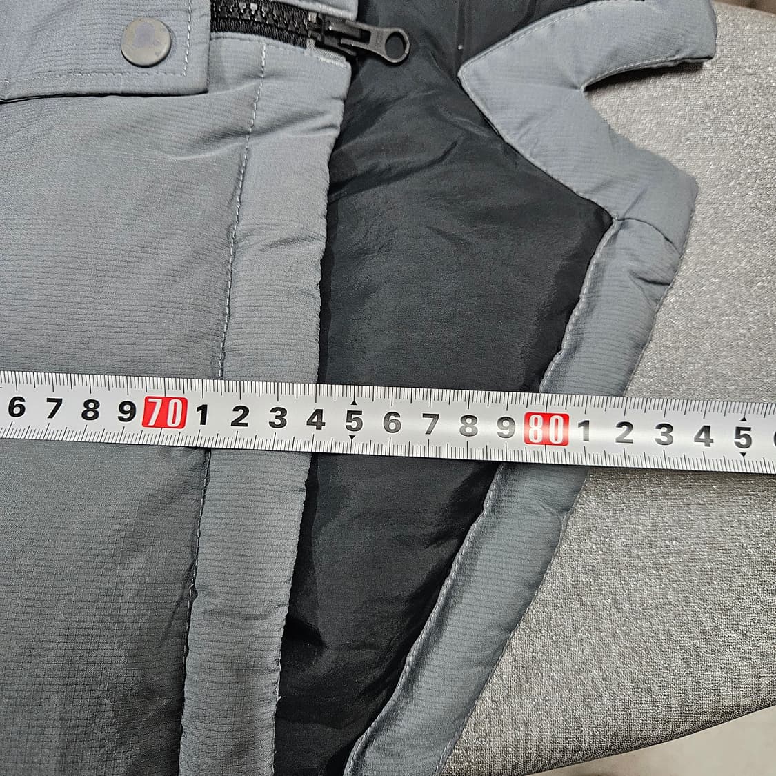 나이키 덕다운 그레이 하프 패딩 M 95 상품이미지7