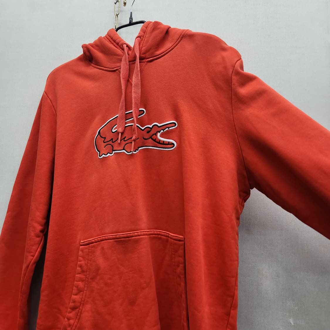 라코스테 빅로고 자수 후드티 M(M)남여공용 상품이미지2