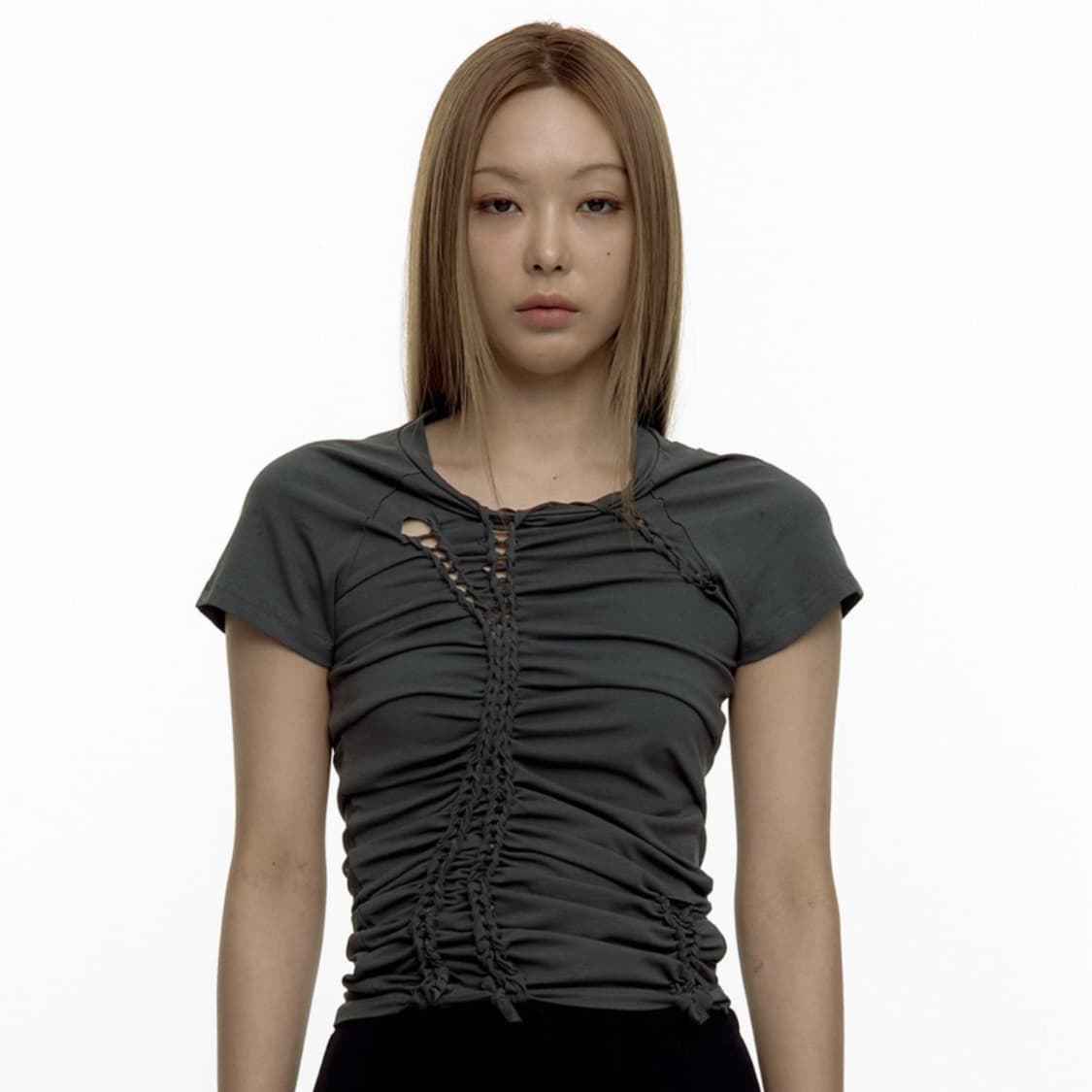 카시코 브레이드 티 Braided Tee  상품이미지1