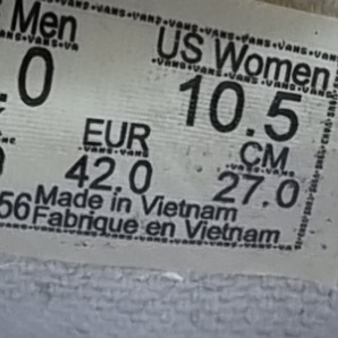 반스 어센틱 체커보드 남성스니커즈270 상품이미지6