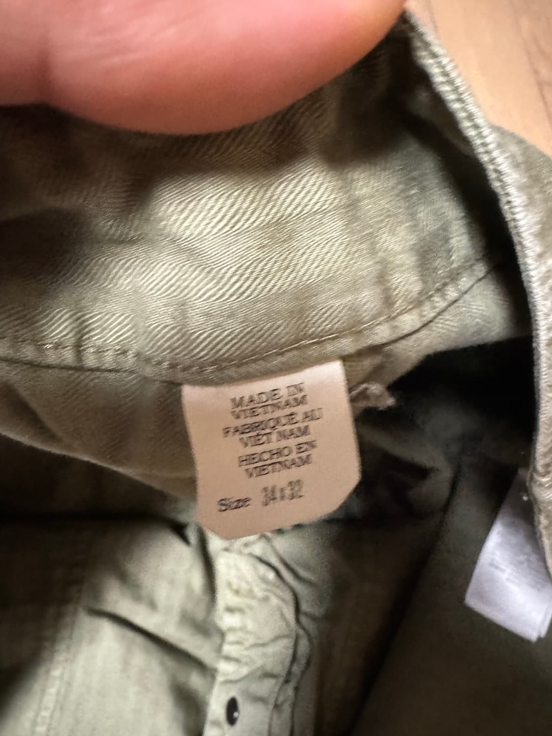 rrl 헤링본 퍼티스 팬츠 34/32 상품이미지3