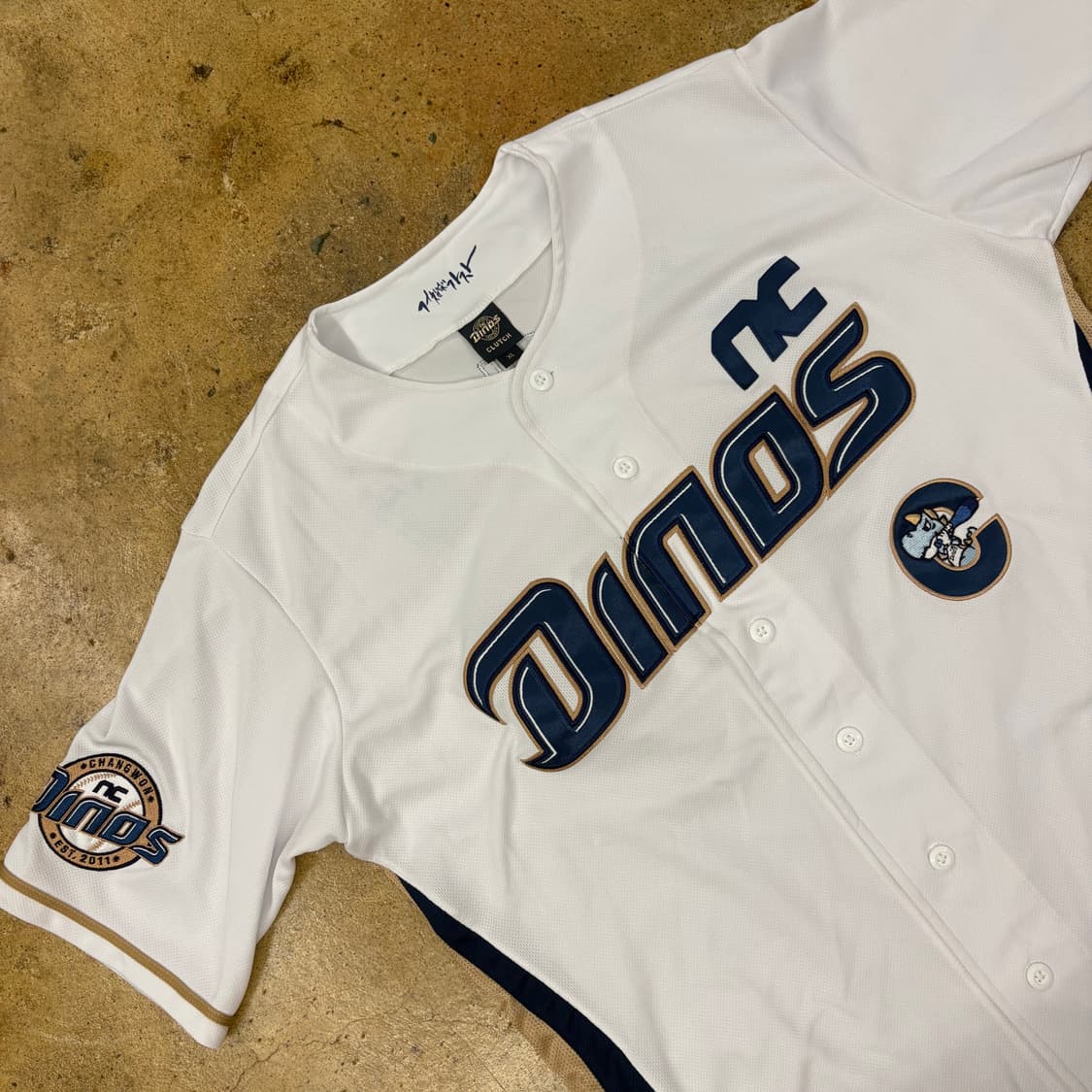 [정품/XL] NC다이노스 홈 유니폼 31 손아섭 마킹 b19 상품이미지1