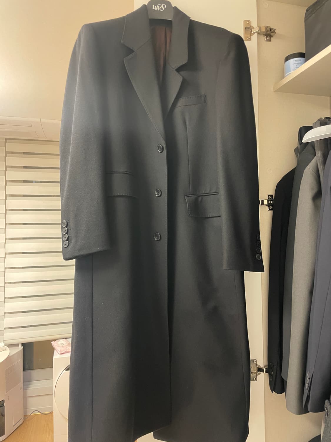 25fw 엘무드 그레이웨일 싱글 블랙 44 상품이미지1