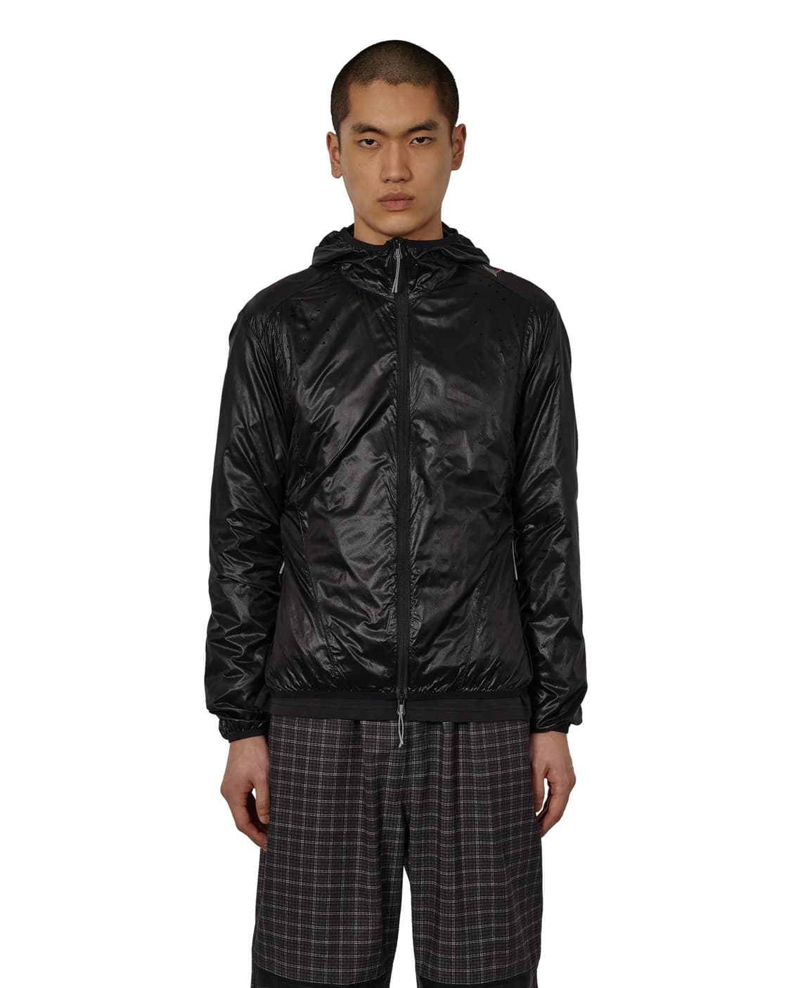 [M,L,XL]로아 하이킹 26ss 휴 패커블 윈드 자켓/블랙 상품이미지2