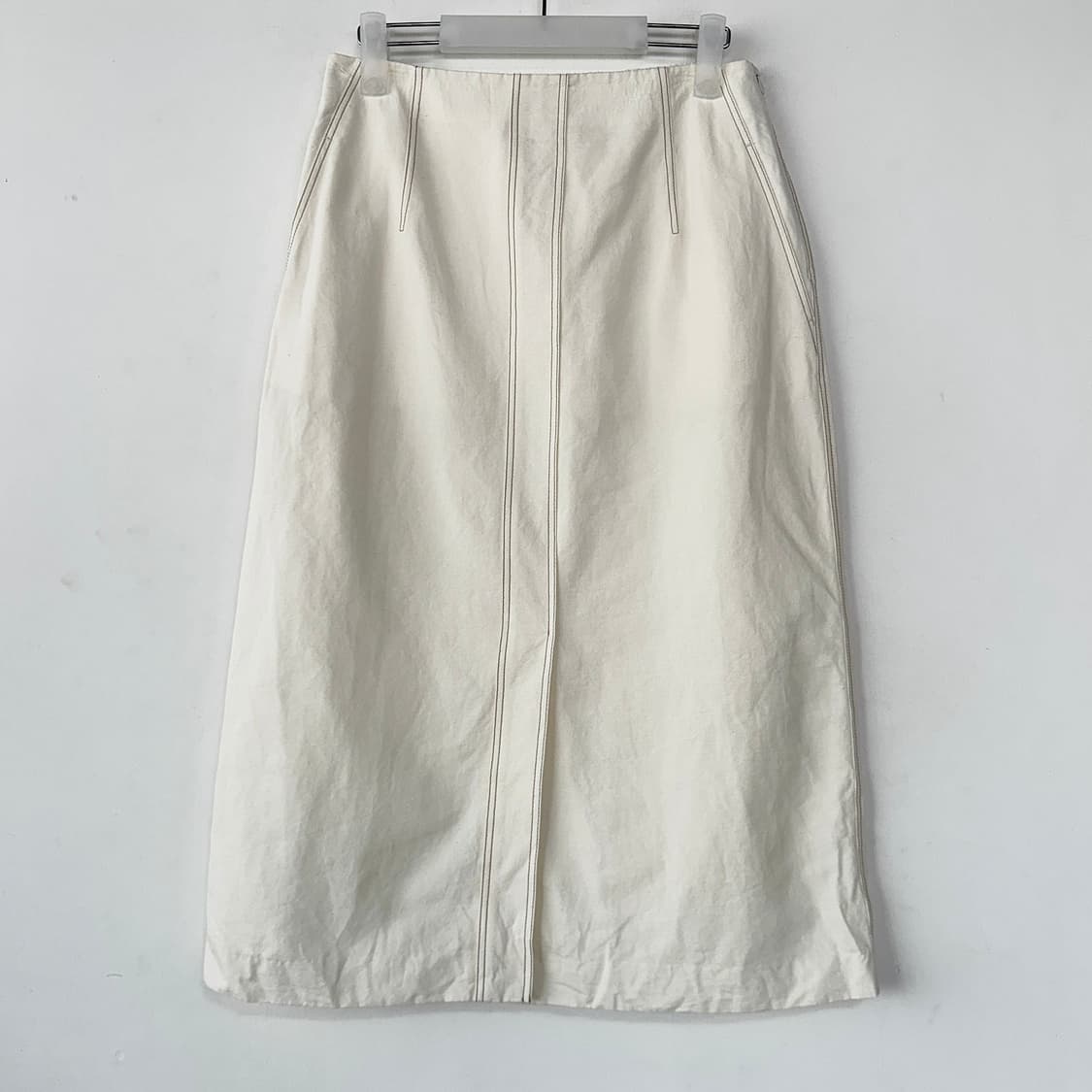 구호 KUHO 백 밴딩 롱 스커트 상품이미지1