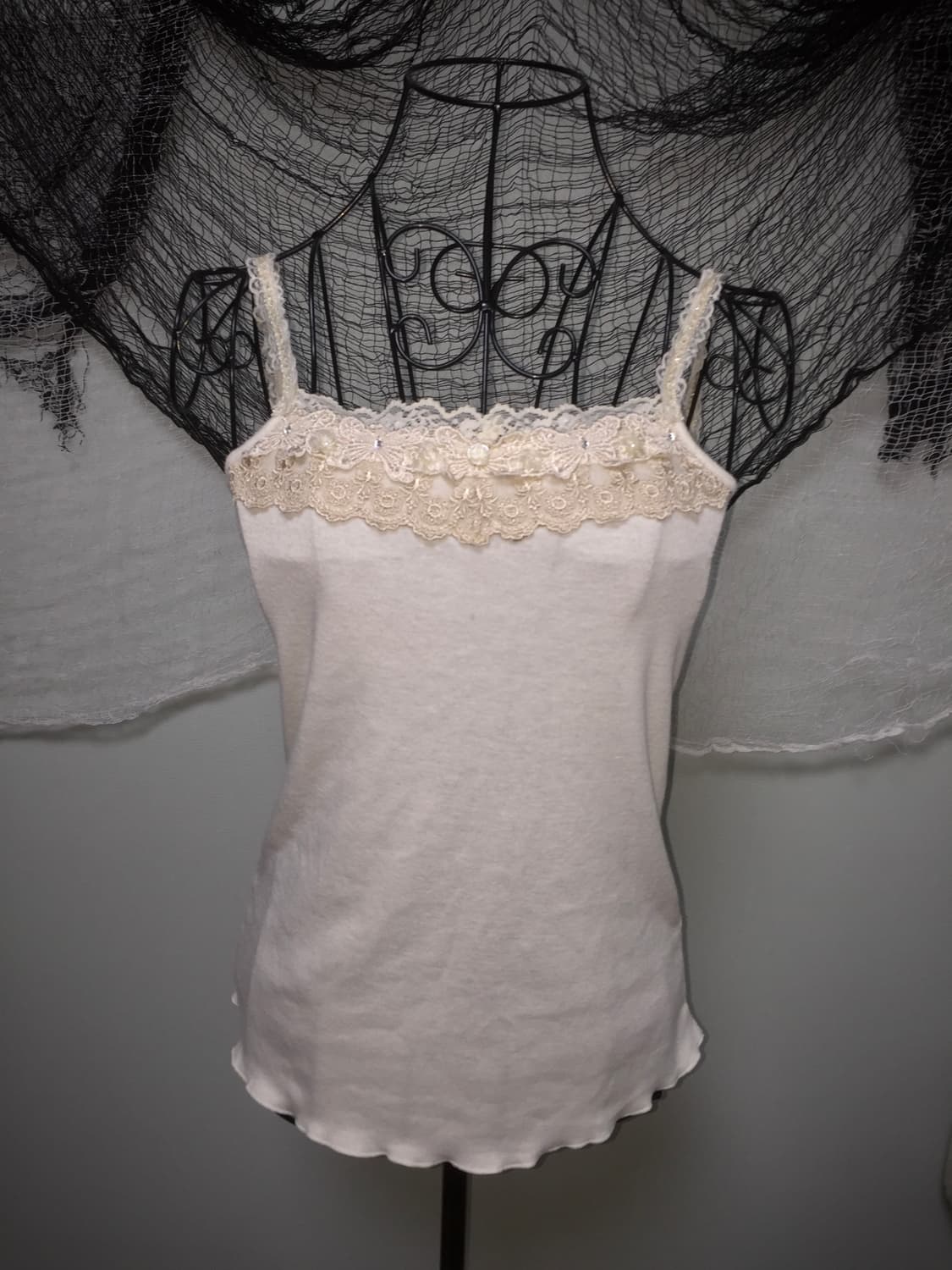 AXES FEMME  cubic flower sleeveless 상품이미지2