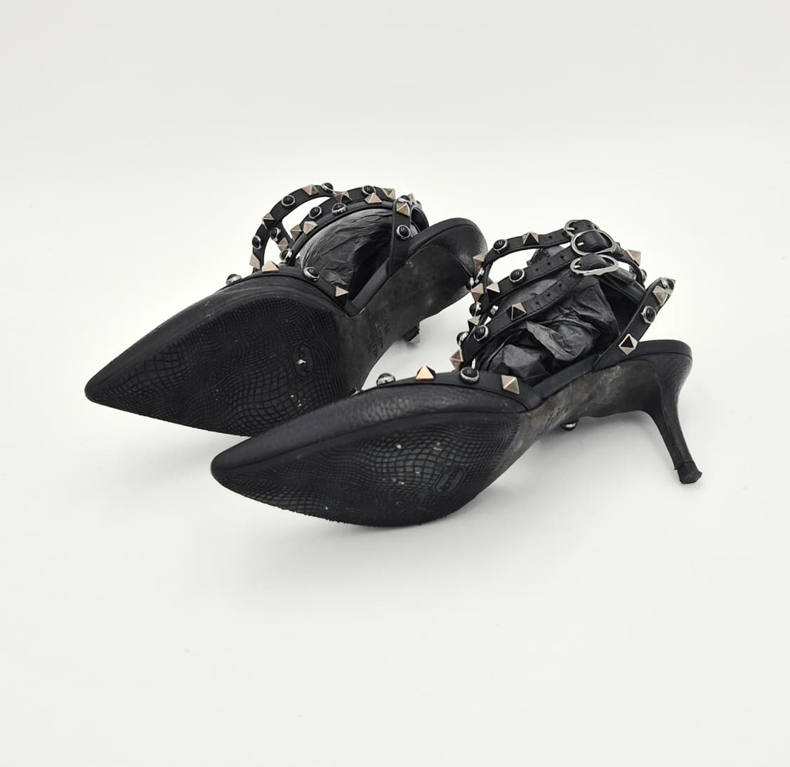 발렌티노 락스터드 스트랩 펌프스 힐 35.5 상품이미지8