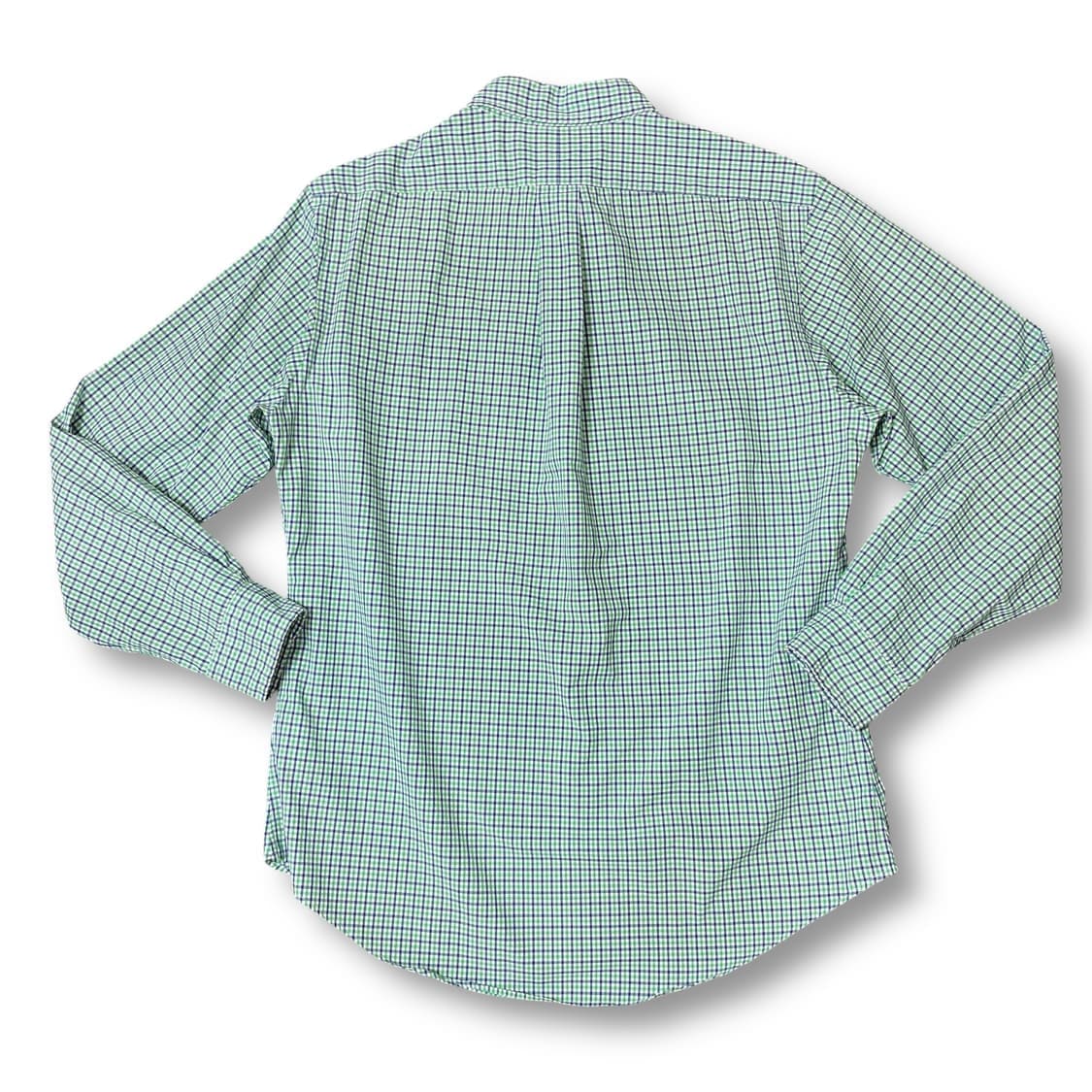 폴로 랄프로렌 그린네이비 체크 커스텀핏 긴팔 셔츠 L 상품이미지2