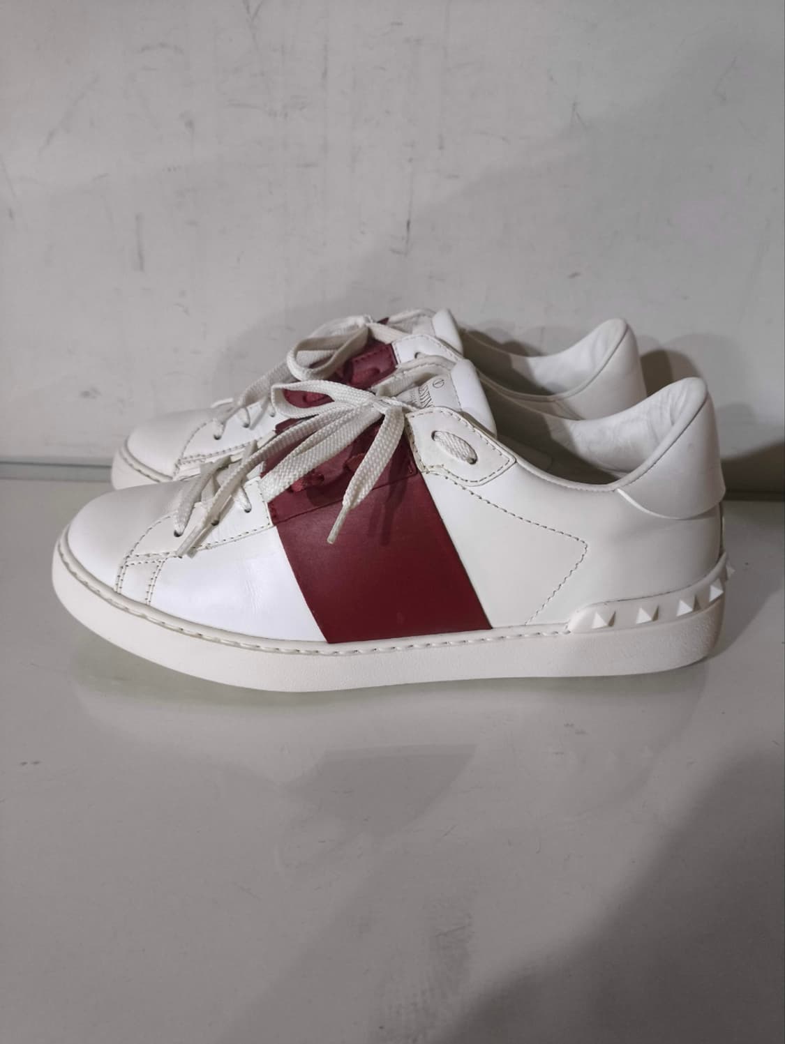 39.5 265mm 발렌티노 히든 오픈 락스터드 스니커즈 상품이미지1