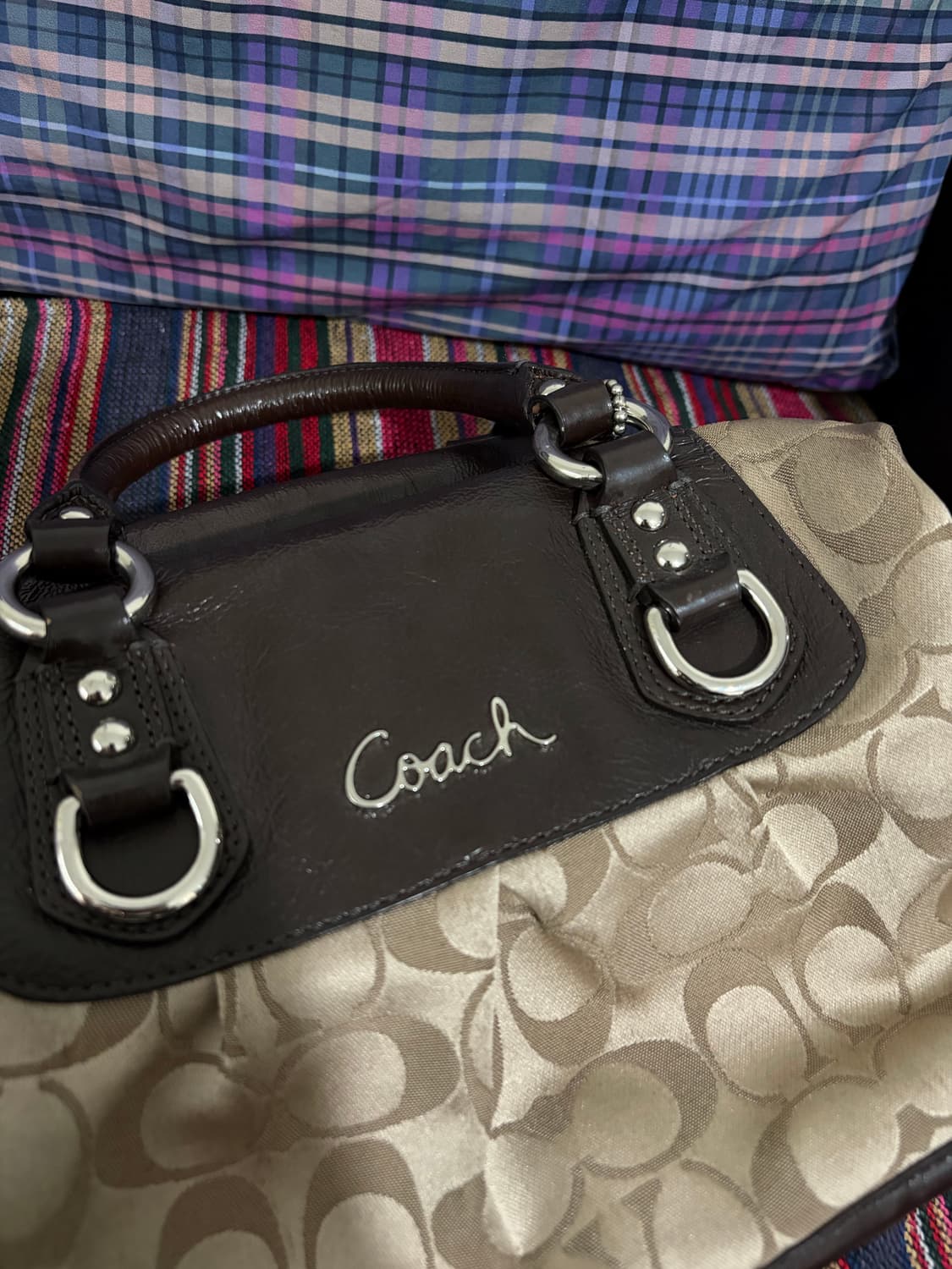 코치 미니 핸드백 상품이미지6