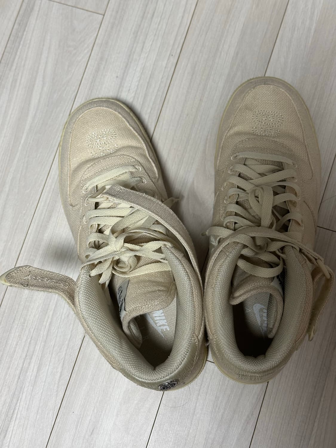 나이키 x 스투시 에어포스1 미드 포실 290 상품이미지3